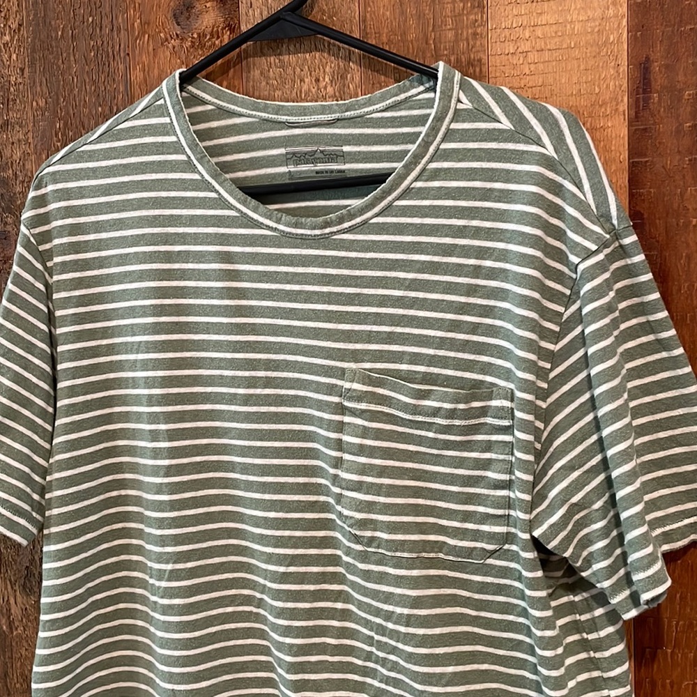 Patagonia Hemp Stripe Tee